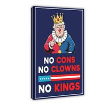 Pôster Fotuven No Kings In America Protest, moldura de 30 x 45 cm Pôster Fotuven No Kings In America Protest, moldura de 30 x 45 cm