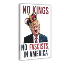 Pôster Fotuven No Kings In America Protest, moldura de 40 x 60 cm Pôster Fotuven No Kings In America Protest, moldura de 40 x 60 cm