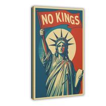 Pôster Fotuven No Kings Protest Sign Anti-Trump 40x60cm Pôster Fotuven No Kings Protest Sign Anti-Trump 40x60cm