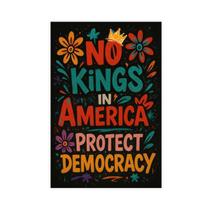 Pôster Fotuven Protect Democracy No Kings In America 50x75cm Pôster Fotuven Protect Democracy No Kings In America 50x75cm