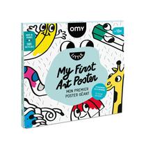 Pôster gigante para colorir Omy My First Art Poster 40x70cm