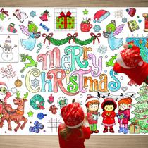 Pôster Gigante para Colorir SICOHOME Natal (35x54cm) - Infantil Pôster Gigante para Colorir SICOHOME Natal (35x54cm) - Infantil