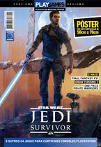 Pôster Gigante - PLAYGames - Edição 4 - Star Wars Jedi Survivor - Editora Europa