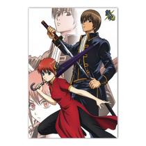 Pôster Gintamass Anime Art 30x40cm em papel Pôster Gintamass Anime Art 30x40cm em papel