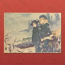 Poster Girls' Last Tour Anime Yuu & Chito, papel 42x30cm