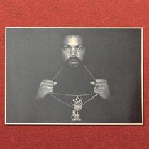 Pôster Ice Cube Hip Hop Vintage Kraft Paper 30x30cm Pôster Ice Cube Hip Hop Vintage Kraft Paper 30x30cm