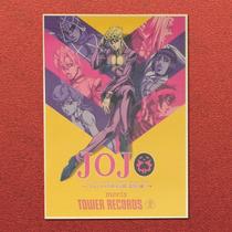 Pôster JoJo's Bizarre Adventure Retro Anime Art 20x30cm Pôster JoJo's Bizarre Adventure Retro Anime Art 20x30cm