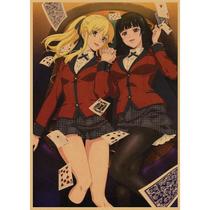 Pôster Kakeguruis Anime Art 29,7x42cm Papel 150g