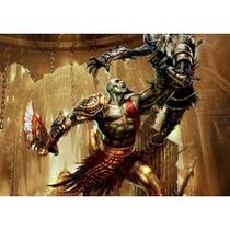 Pôster Kratos Gods of Wars Anime Art 30x42cm Papel 150g Pôster Kratos Gods of Wars Anime Art 30x42cm Papel 150g