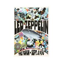 Pôster L-Led-Z-Zeppelins, Adesivo De Arte À Prova D'água Para Decoração De Parede De Casa De Café,