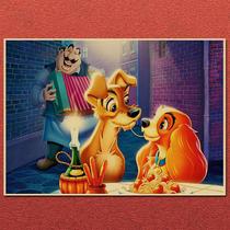 Pôster Lady and the Tramp Comedy Romance Wall Art 30x42cm Pôster Lady and the Tramp Comedy Romance Wall Art 30x42cm