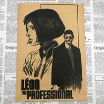 Pôster Léon O Filme Profissional 30x42cm Arte retrô