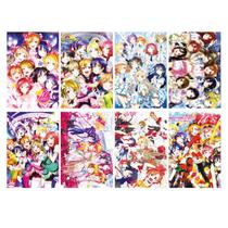 Pôster Lovelives Anime Art 29 x 42 cm (8 unidades) de papel 200 g Pôster Lovelives Anime Art 29 x 42 cm (8 unidades) de papel 200 g