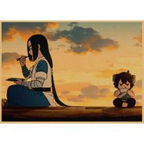 Pôster Luo Xiaohei Battle Chronicle Anime, papel 30x42cm