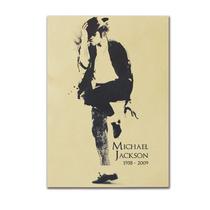 Pôster Michael Jackson Vintage 51,5x36cm sem moldura Pôster Michael Jackson Vintage 51,5x36cm sem moldura