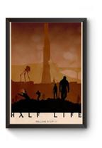 Poster Moldurado Arte Game Half Life 2 Quadro