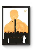 Poster Moldurado Arte Half Life 2 Quadro