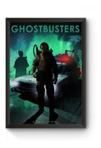 Poster Moldurado Car Legends Ghostbuster Quadro
