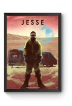Poster Moldurado Car Legends Jesse Pikman Quadro Poster Moldurado Car Legends Jesse Pikman Quadro