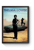 Poster Moldurado Car Legends Thelma E Louise Quadro