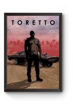 Poster Moldurado Car Legends Toreto Quadro