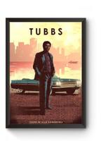 Poster Moldurado Car Legends Tubbs Quadro