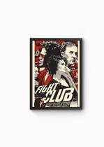 Poster Moldurado Clube Da Luta
