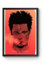 Poster Moldurado Clube Da Luta Quadro Poster Moldurado Clube Da Luta Quadro