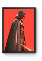 Poster Moldurado Darth Vader Quadro