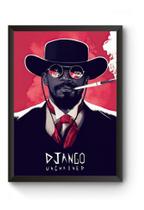 Poster Moldurado Django Livre