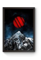 Poster Moldurado Monte Everest Quadro Poster Moldurado Monte Everest Quadro