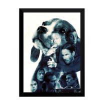 Poster Moldurado O Cachorro De John Wick Arte Quadro Poster Moldurado O Cachorro De John Wick Arte Quadro