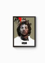 Poster Moldurado Stallone