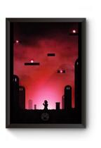 Poster Moldurado Super Mario Quadro Poster Moldurado Super Mario Quadro