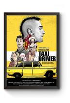 Poster Moldurado Taxi Driver Quadro