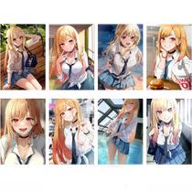 Pôster My Dress Up Darlings Anime Art 28,5 x 42 cm 8 unidades/lote Pôster My Dress Up Darlings Anime Art 28,5 x 42 cm 8 unidades/lote