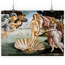 Pôster O Nascimento de Vênus de Sandro Botticelli - Tamanho A3