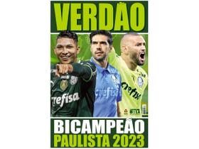 Pôster Palmeiras Campeão Paulista 2023 84x55cm