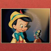 Pôster Pinocchio Animation 30x42cm Impressão de arte de parede retrô