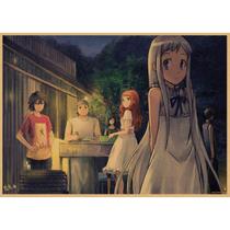 Pôster pintando Anohana A flor que vimos naquele dia Menma Pôster pintando Anohana A flor que vimos naquele dia Menma