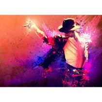 Pôster: pintura de Michael Jackson, arte colorida, papel 30x42cm Pôster: pintura de Michael Jackson, arte colorida, papel 30x42cm
