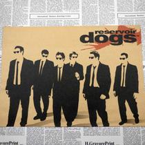 Pôster Pintura em Cartaz Reservoir Dogs Vintage Movie 30x42cm Pôster Pintura em Cartaz Reservoir Dogs Vintage Movie 30x42cm