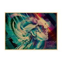 Pôster Pintura Ghost in the Shell Vintage 29,7x42cm Pôster Pintura Ghost in the Shell Vintage 29,7x42cm