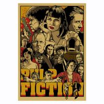Pôster Pulp Fiction, versão em quadrinhos, impressão sem moldura 50,5x35cm Pôster Pulp Fiction, versão em quadrinhos, impressão sem moldura 50,5x35cm