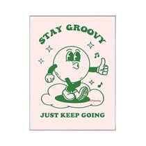Pôster Retro Em Lona Be Kind Stay Strong Com Citações De Cowboy Para Decoração De Casa