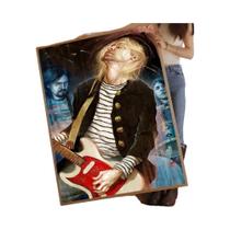 Pôster Retrô Moderno Com Estampa N-Nirvana Para Carrinho De Bar, Decoração De Arte Para Ambientes