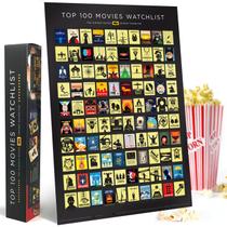 Pôster Scratch Off Curious Charts Commission, IMDb Top 100