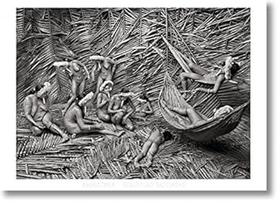 Pôster "Sebastião Salgado. Amazônia. Poster Zo'e Women" Pôster "Sebastião Salgado. Amazônia. Poster Zo'e Women"