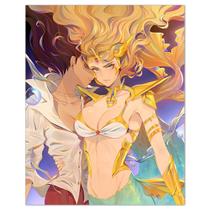 Pôster SheraS Princess Anime Art 30x40cm Papel 30g Pôster SheraS Princess Anime Art 30x40cm Papel 30g