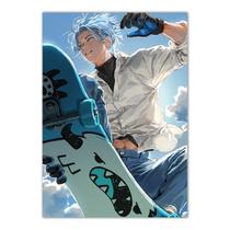 Pôster Sk8 Unlimited Anime Art 30x40cm, papel 30g sem moldura Pôster Sk8 Unlimited Anime Art 30x40cm, papel 30g sem moldura